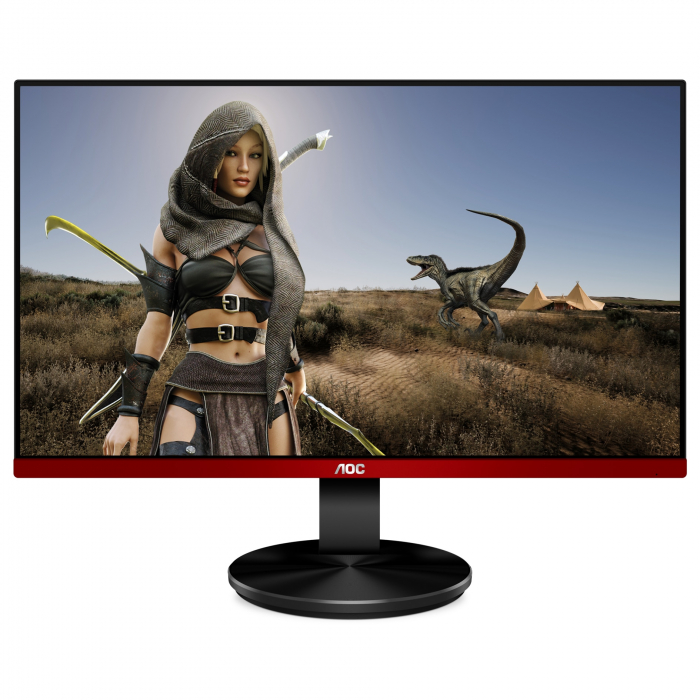 Monitor Gaming LED VA AOC 23.8 , FHD, 144Hz, 1ms, Freesync Premium, FrameLess, HDMI, DisplayPort, G2490VXA