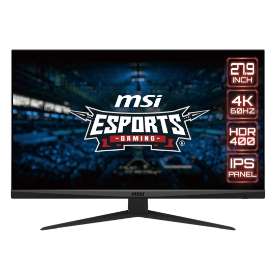 Monitor GAMING, MSI, G281UV 27,9 , 4K, 3840x2160, IPS, 4 ms, HDR, HDMI 2.0, 10 biti, FreeSync, Negru