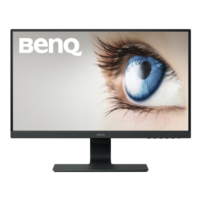 Monitor LED IPS BenQ 23.8 , Full HD, HDMI, Display Port, Flicker-free, Low Blue Light, Negru, GW2480