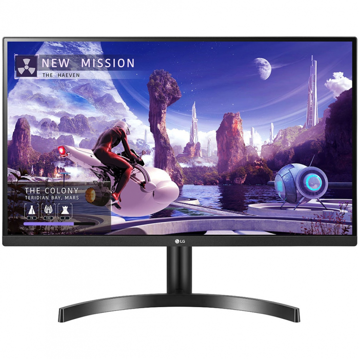 Monitor LED IPS LG 27 , QHD, 75hz, FreeSync, HDMI, DisplayPort, HDR10, 27QN600