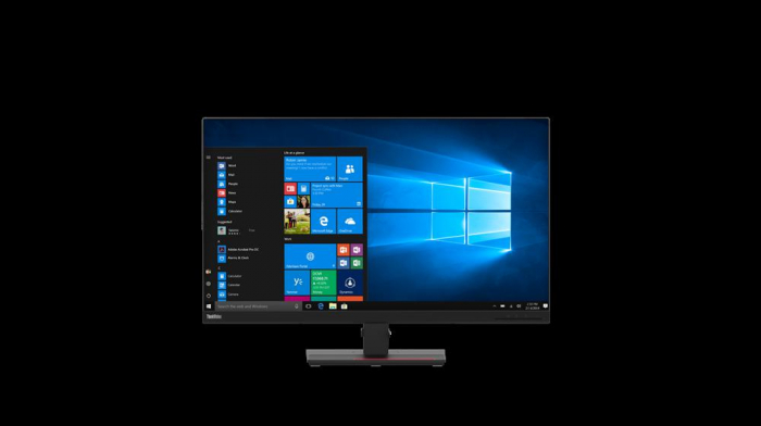 Monitor LED Lenovo ThinkVision T32h-20, 31.5inch, IPS QHD, 4ms, 60Hz, negru