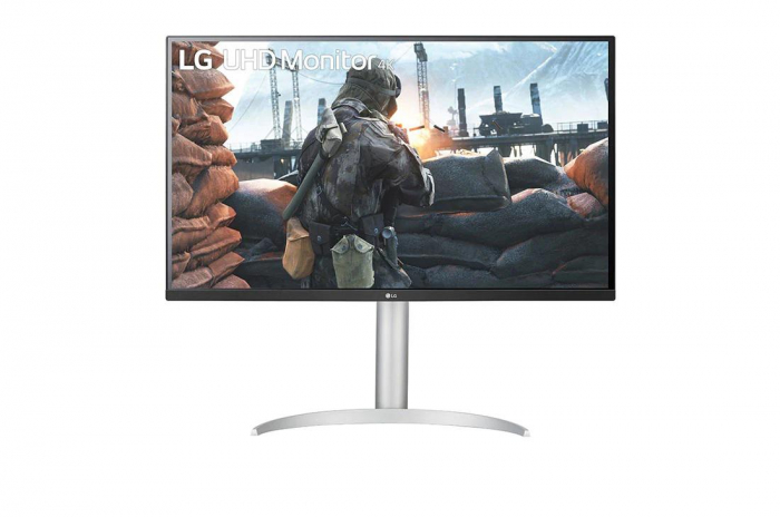 Monitor LED LG 32inch 32UP550-W.AEU, 4K Ultra HD, HDMI, DisplayPort, USB, 60 Hz, Gri