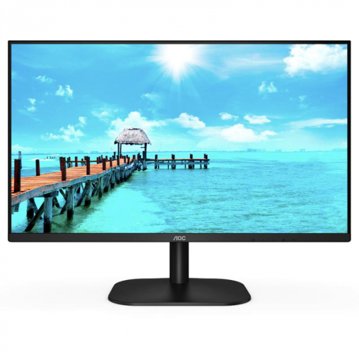 Monitor LED VA AOC 27 , Full HD, HDMI, Vesa, Negru, 27B2DM