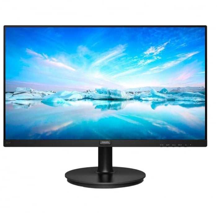 Monitor LED VA Philips 21.5 , Full HD, HDMI, Negru, 221V8