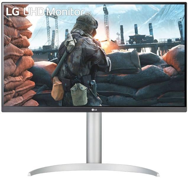 MONITOR LG 27UP650P-W 27 inch, Panel Type: IPS, DisplayHDR, 400, Resolution: 3840 x 2160, Aspect Ratio: 16:9, Refresh Rate: 60Hz, Response time GtG: 5 ms, Brightness: 400 cd m ², Contrast (static): 10