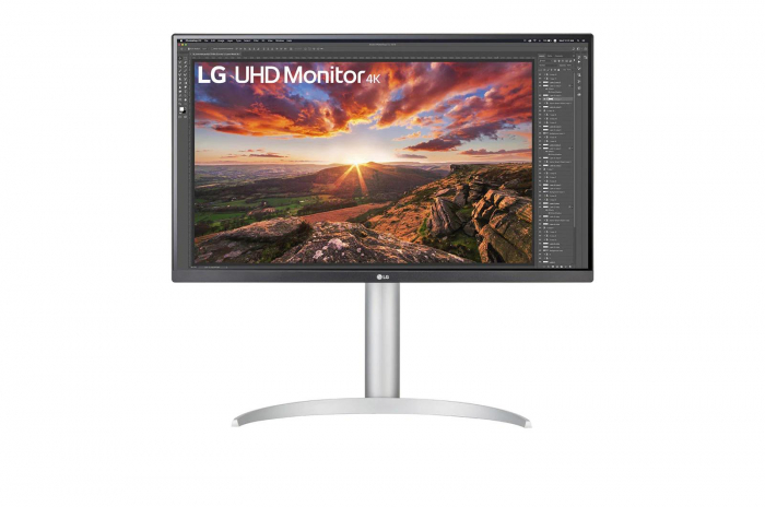 Monitor LG 27UP850N, 27 , 4K UHD, HDR 400, Type-C, Pivot