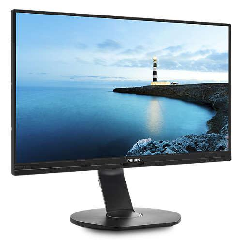 MONITOR Philips 272B7QUPBEB 27 inch, Panel Type: IPS, Backlight: WLED, Resolution: 2560 x 1440, Aspect Ratio: 16:9, Refresh Rate: 60Hz, Response time GtG: 5 ms, Brightness: 350 cd m ², Contrast (stati