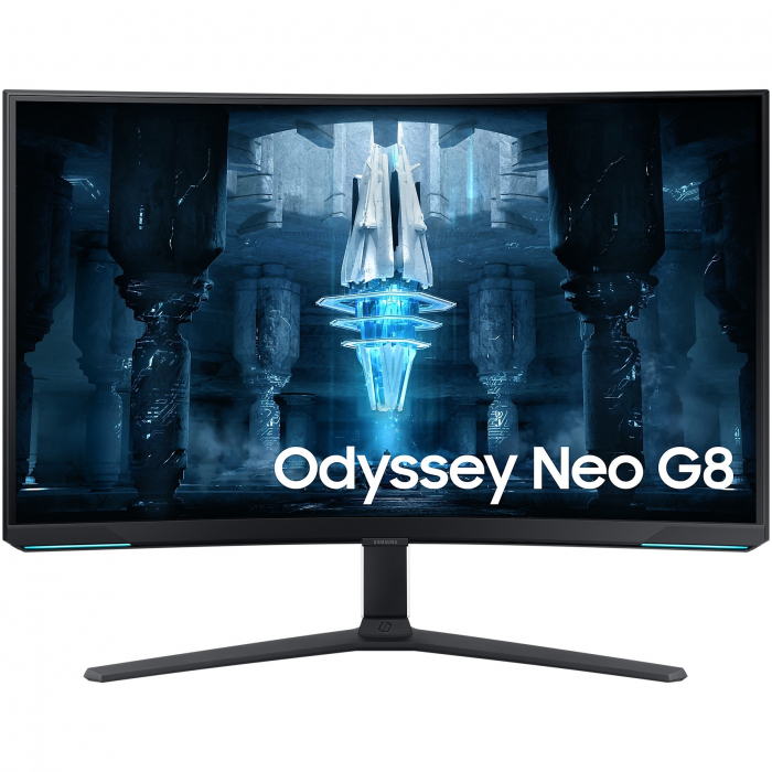 MONITOR SAMSUNG LS32BG850NPXEN 32 inch, Curvature: 1000R , Panel Type: VA, Resolution: 3840x2160, Aspect Ratio: 16:9, Refresh Rate:240Hz, Response time GtG: 1ms, Brightness: 350 cd m ², Contrast (stat