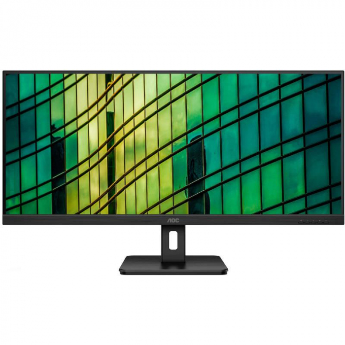 Monitor WLED AOC Q34E2A, 34inch, IPS QHD, 4ms, 75Hz, negru