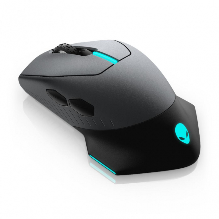 Mouse Dell Alienware Gaming Mouse AW610M, Wired Wireless, negru