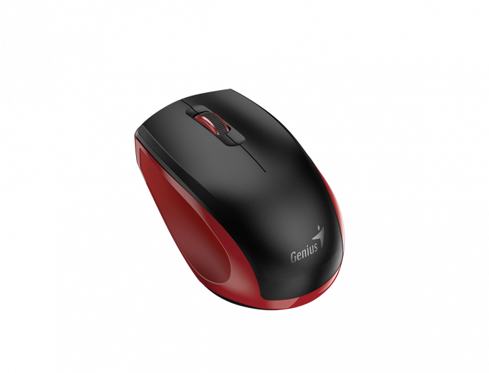 Mouse Genius wireless NX-8006S, wireless, negru-rosu