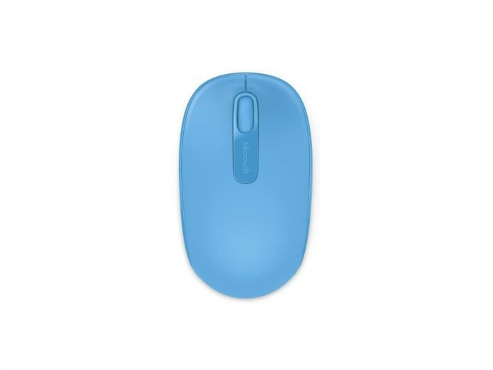 Mouse Microsoft Mobile 1850, Wireless Optic, Cyan Blue