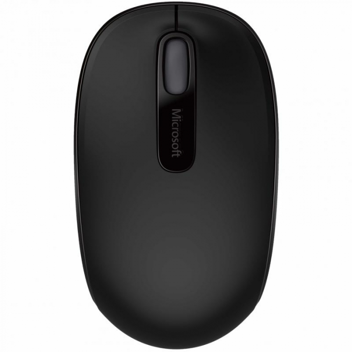 Mouse Microsoft Mobile 1850, Wireless Optic, Negru