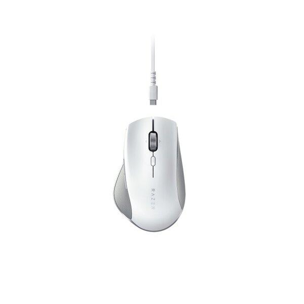 Mouse wireless Razer Pro Click, Bluetooth, Alb