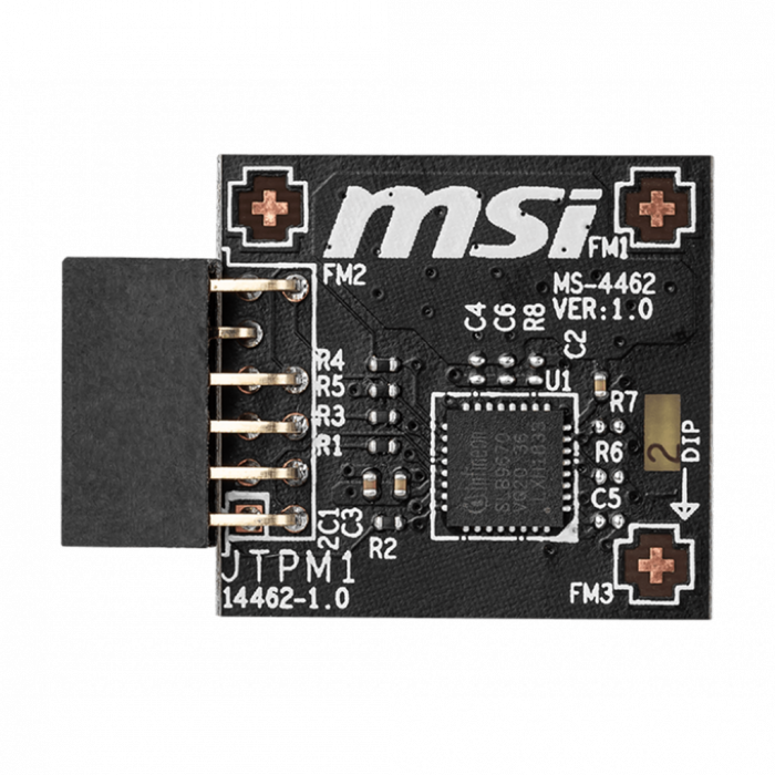 MSI TPM 2.0 Module(SPI) 914-4462-101 4719072806675