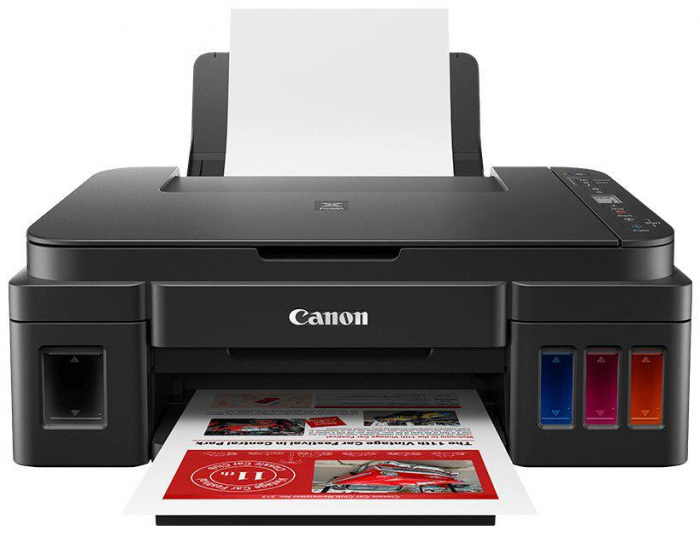 Multifunctional inkjet color CISS Canon PIXMA G3411, dimensiune A4(Printare, Copiere, Scanare), viteza 8,8ipm alb-negru, 5ipm color, rezolutie pr...