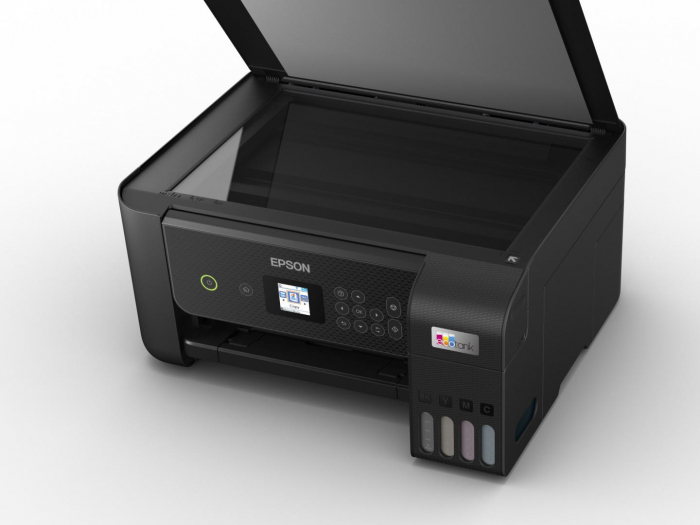 Multifunctional inkjet color Epson EcoTank CISS L3260, dimensiune A4 (Printare,Copiere, Scanare), printare borderless, viteza 33ppm alb- negru, 1...
