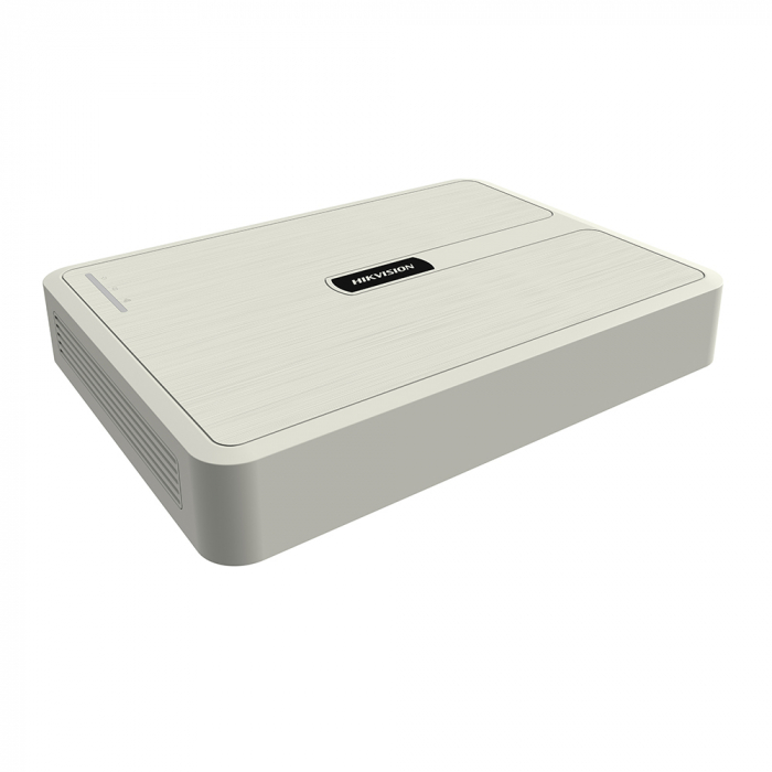 NVR Hikvision 8 canale PoE HWN-2108MH-8P(C); seria Hiwatch,Up to 60 Mbps incoming bandwidth, and 60 Mbps outgoing bandwidthIncoming Outgoing bandwidth: 60 Mbps 60Mbps, rezolutie inregistrare: 4 MP 3