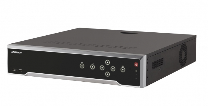 NVR Hikvision IP 32 canale DS-7732NI-K4; 4K; Incoming bandwidth: 256 Mbps, Outgoing bandwidth: 160 Mbps; Decoding format: H.265 H.264 MPEG4; HDMI output resolution: 4K (3840 A 2160) 30Hz, 2K (2560 A 1