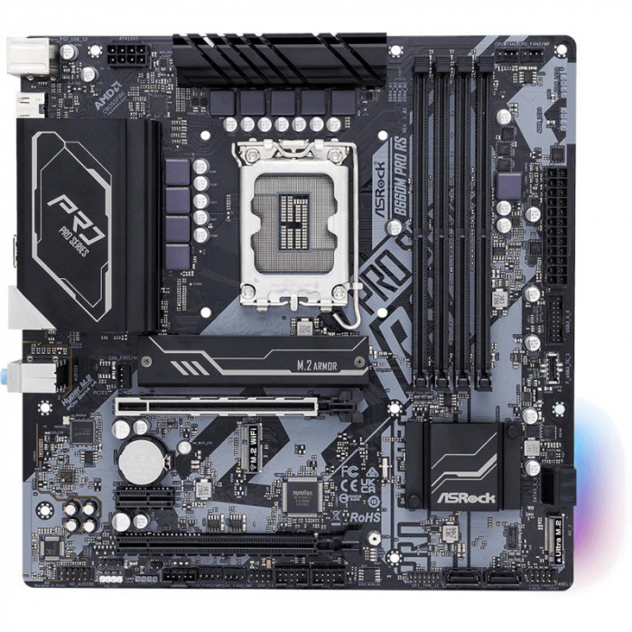 Placa de baza asrock b660m pro rs d4, lga 1700
