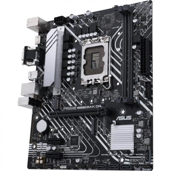 Placa de baza asus prime b660m-k d4, lga 1700