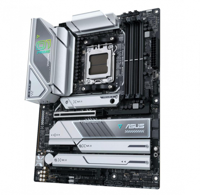 Placa de baza Asus PRIME X670E-PRO WIFI AM5 CPU AMD Socket AM5 for AMD Ryzen, 7000 Series Desktop Processors Refer to www.asus.com for CPU su...