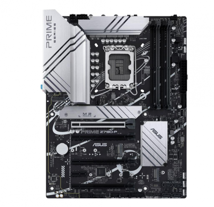 Placa de baza Asus PRIME Z790-P D5 LGA 1700, 4 x DDR5 DIMM dual channel, 3x PCI Express x16, 1x PCIe x1, 3x M.2, 4x SATA 6Gb s, 8x USB, ATX