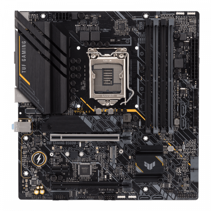 Placa de baza asus tuf gaming b560m-e, lga 1200