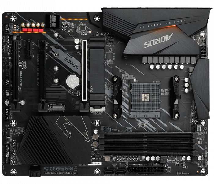 Placa de baza Gigabyte B550 AORUS Elite V2, Socket AM4