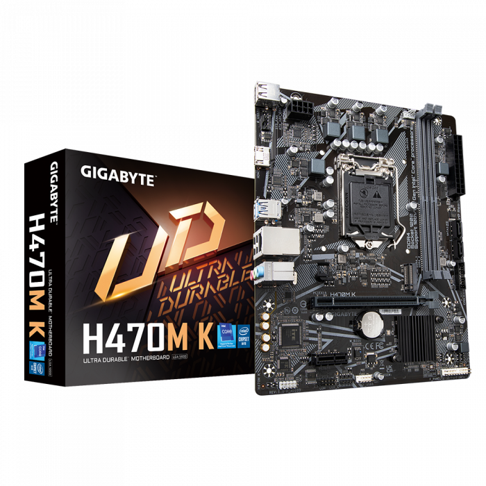 Placa de baza Gigabyte H470M K LGA1200 DDR4