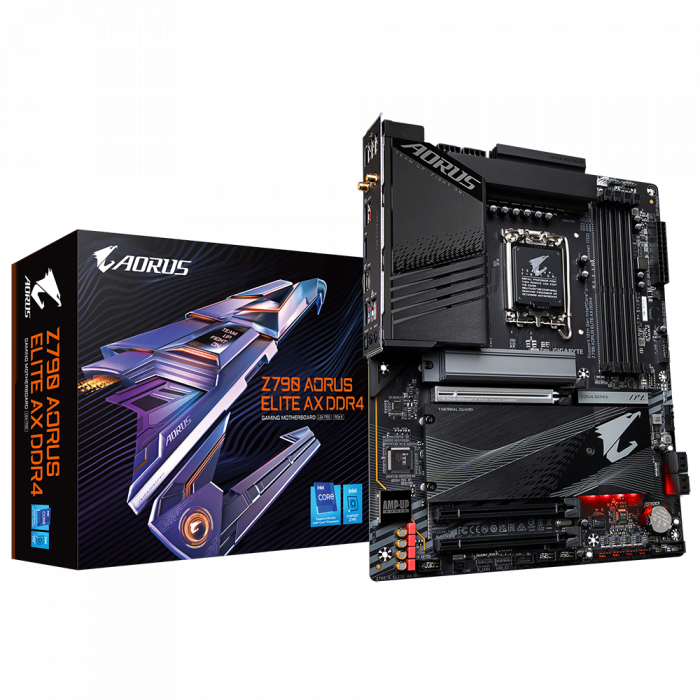 Placa de baza GIGABYTE Z790 AORUS ELITE AX DDR4 LGA 1700