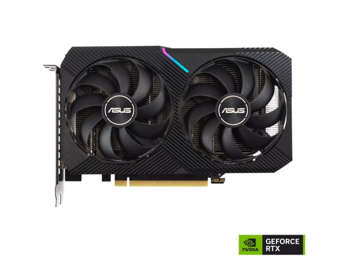 Placa video ASUS Dual GeForce RTX 3060 OC Edition 8GB GDDR6 Graphic Engine NVIDIA GeForce RTX, 3060 Bus Standard PCI Express 4.0 OpenGL OpenGL...