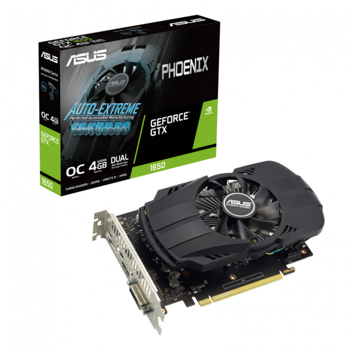 Placa video Asus GeForce PHOENIX GTX 1650 OC 4GB EVO