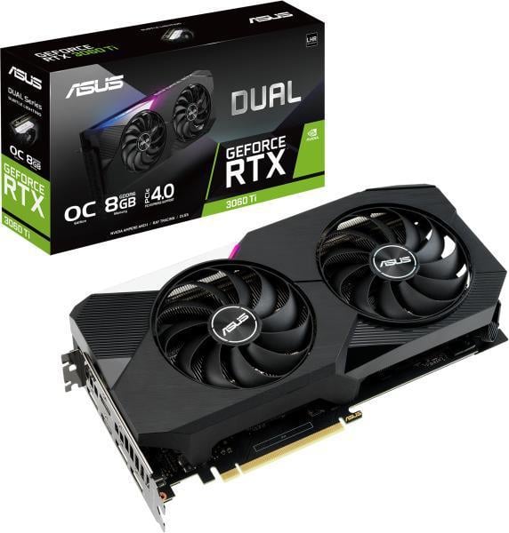 Placa video ASUS GeForce RTX 3060 DUAL O12G LHR 12GB GDDR6 192-bit