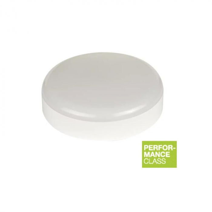 Plafoniera LED pentru exterior Ledvance SURFACE SLIM ROUND 260, 26W, 2730 lm, lumina neutra (4000K), IP65 IK10, O260x55mm, Alb