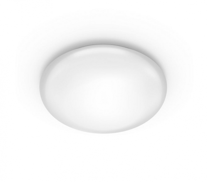 Plafoniera LED Philips Toba CL505, 23W, 2800 lm, lumina alba (2700-6500K), IP20, 36.8cm, Alb, Telecomanda inclusa