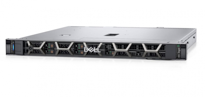 PowerEdge R350 Rack Server Intel Xeon E-2334 3.4GHz, 8M Cache, 4C 8T, Turbo (65W), 3200 MT s, 16GB UDIMM, 3200MT s, ECC, 480GB SSD SATA Read Intensive 6Gbps 512 2.5in Hot-plug AG Drive, 2.5 Chassis w