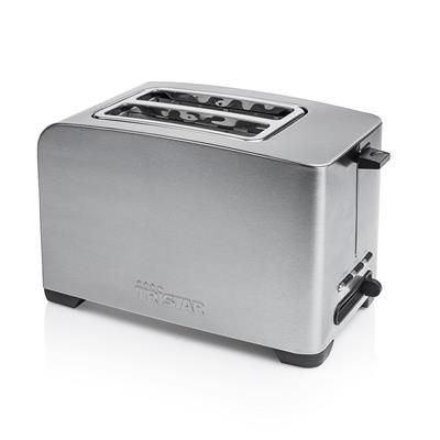Prajitor de paine 2 felii, tristar, 850w, 7 setari de prajire, tava firimituri, inox