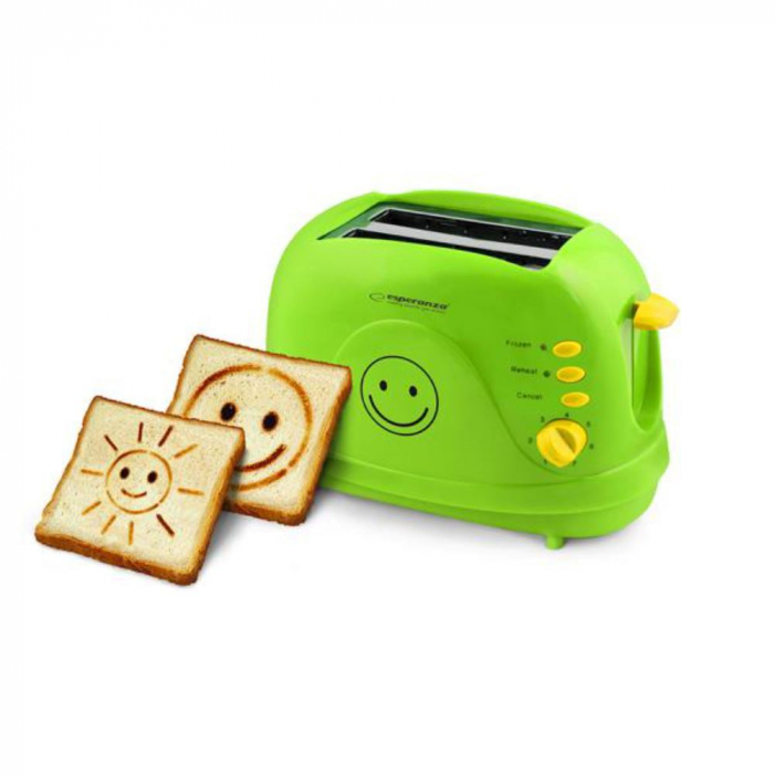 Prajitor de paine Esperanza EKT003 Smiley 750W