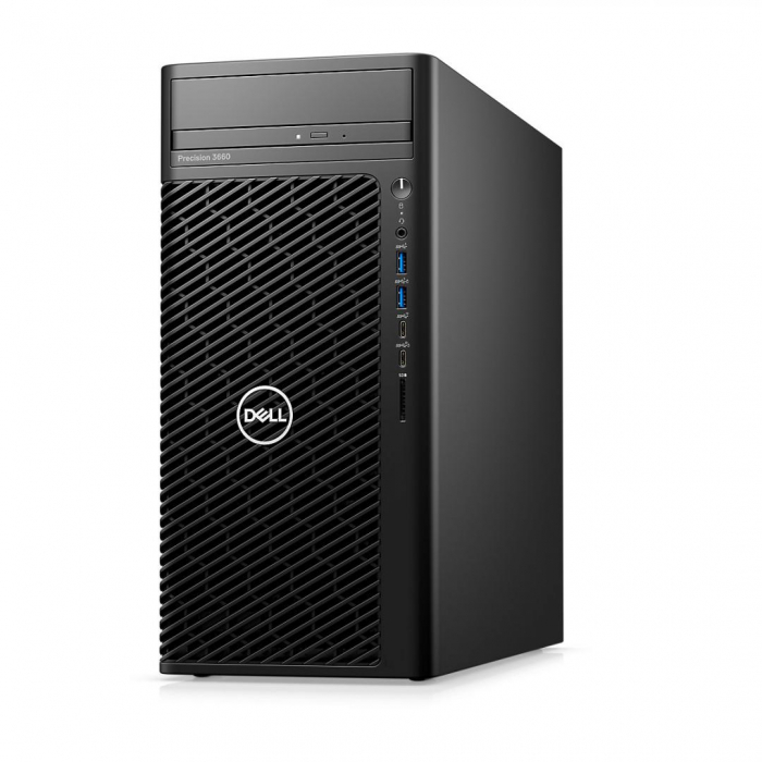 Precision Dell 3660 Tower CTO BASE, i9-12900K, 32GB, 1TB SSD, Nvidia RTX A4000, W10 Pro