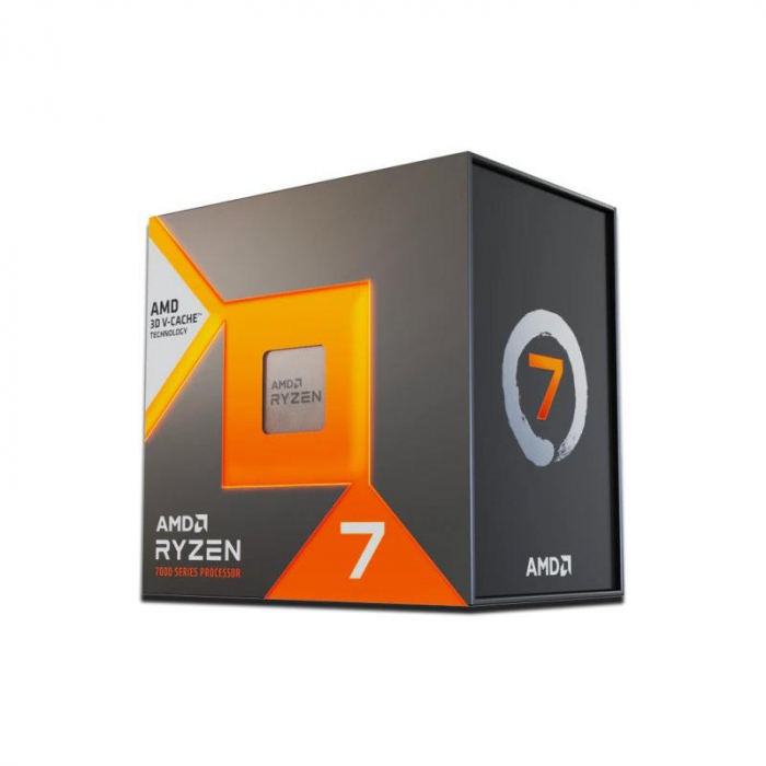 Procesor AMD Ryzen 7 7800X3D 4.2GHz AM5, 8 nuclee 16 thread-uri, AMD Radeon