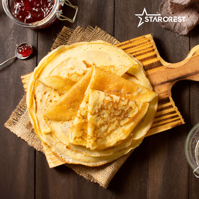 RESIGILAT - Aparat pentru preparat clatite STARCREST SCM-3212, 1200W, Placa cu invelis ceramic antiaderent, 30 cm, Inox / Negru [9]