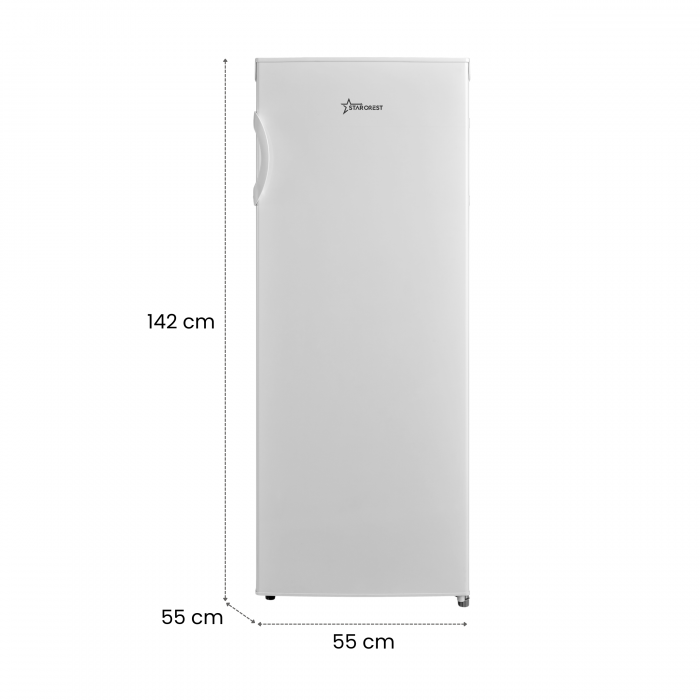RESIGILAT - Congelator STARCREST SUF-160WH, 160 L, Clasa E, Termostat Ajustabil, Usi reversibile, H 142 cm, Alb [8]