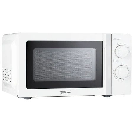 RESIGILAT- Cuptor cu microunde STARCREST SMW-2010WH, 700W, Capacitate 20 L, Control mecanic, 6 Trepte de putere, Alb [2]