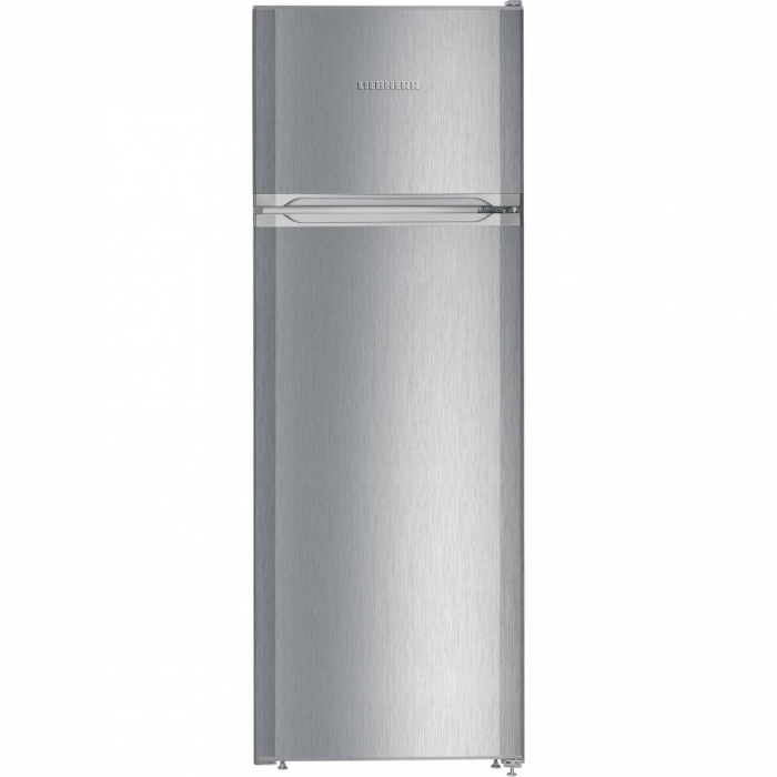 RESIGILAT - Frigider cu doua usi Liebherr GKl 1655, 270 l, SmartFrost, VarioSpace, Clasa F, H 157.1 cm, Argintiu