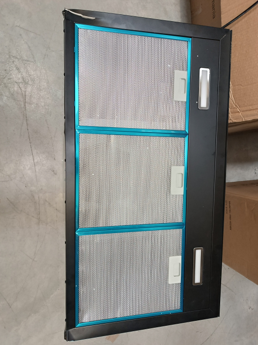 Hota incorporabila decorativa STARCREST SDH-9100X, Putere de absorbtie 800 m3/h, Control touch, Iluminare LED, Clasa B, 90cm, Negru + Sticla neagra [2]