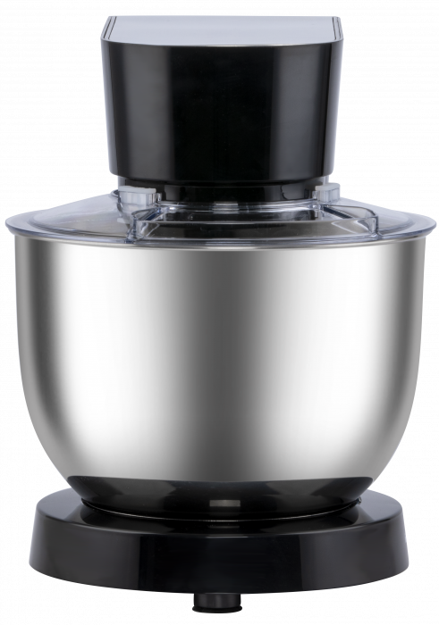 Robot de bucatarie STARCREST SKM-1500BK, 1500W, Bol 5.5 L Inox, 5 Accesorii, 6 Viteze + Pulse, Angrenaje metalice, Negru + Inox [8]