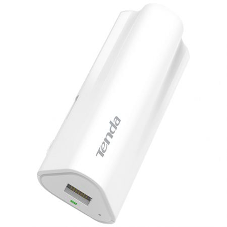 Router Wireless Tenda 4G300, power bank 2600mAh, 3G 4G, 300Mbps, portabil