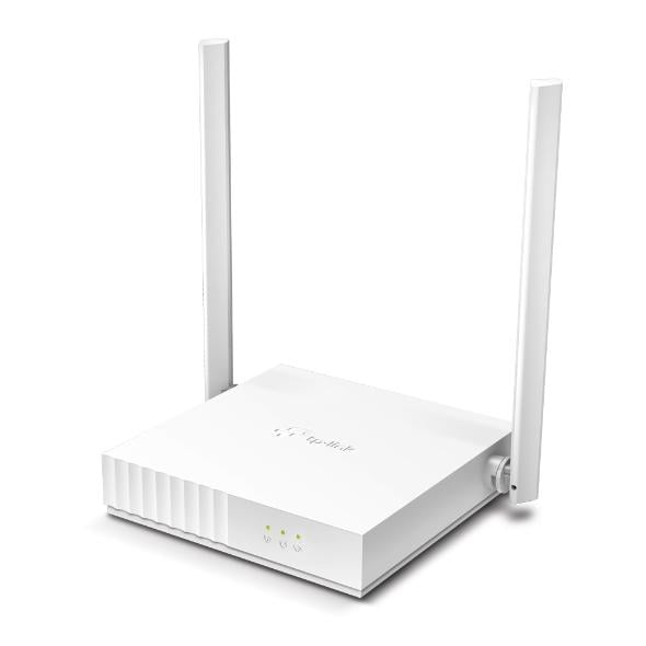 Router Wireless TP-Link N300Mbps, TL-WR820N V2; 2x 10 100Mbps LAN Ports, 1x 10 100Mbps WAN Port; 2x Fixed 5dBi Omni Directional Antennas; Standarde Wireless: Wi-Fi 4 IEEE 802.11n b g 2.4 GHz, N300 2.4