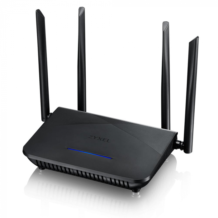 Router wireless ZYXEL NBG7510 AX1800,2.4 5 GHz, 574-1200 Mbps, 3xGb LAN